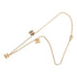 CC Logo Chain Pendant Necklace Metal