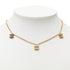 CC Logo Chain Pendant Necklace Metal