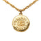 CC Logo Chain Pendant Necklace Metal