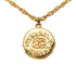 CC Logo Chain Pendant Necklace Metal