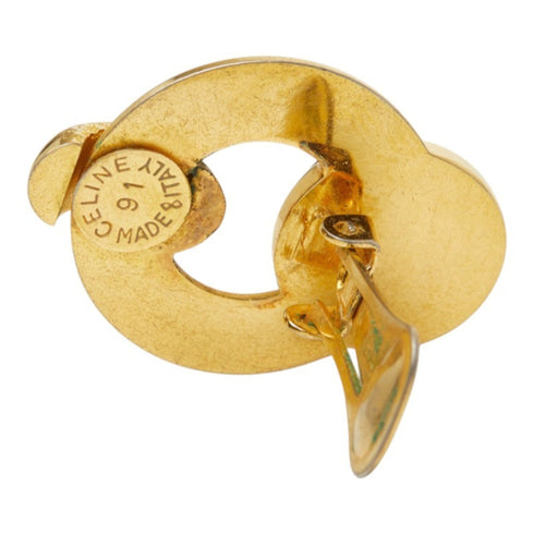 Earrings Gold-Tone Metal