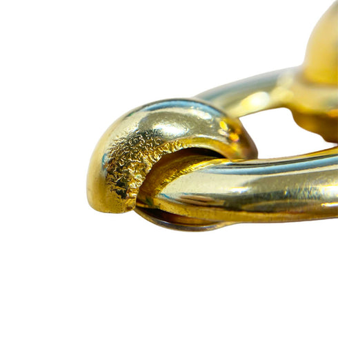 Earrings Gold-Tone Metal