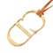 Pendant Necklace Leather and Gold