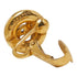 CC Logo Round Clip-On Earrings Metal Gold-Tone Metal