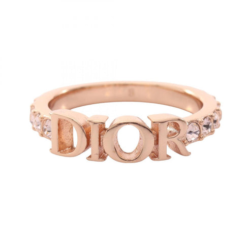 Ring Gold With Rhinestone