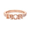 Ring Gold With Rhinestone