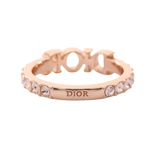 Ring Gold With Rhinestone