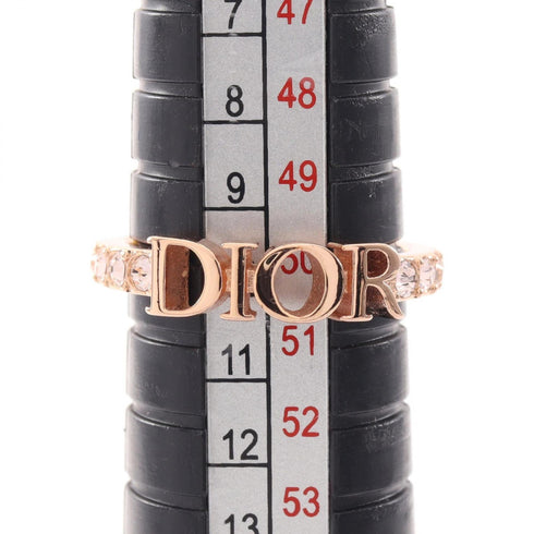 Ring Gold With Rhinestone