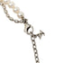 Pendant Necklace Metal Silver with Pearl