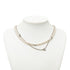 Pendant Necklace Metal Silver with Pearl
