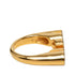Band Ring Gold and Rhinestone