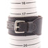 Monogram Glacé Bracelet Leather Brown Coffee