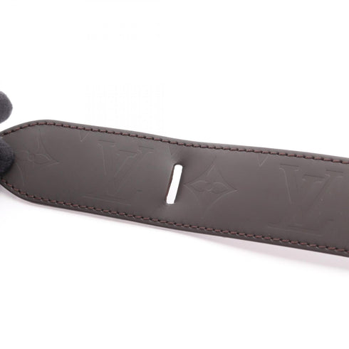 Monogram Glacé Bracelet Leather Brown Coffee