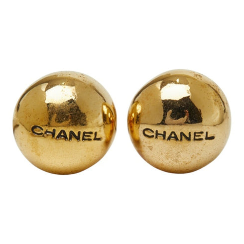Logo Earrings Metal