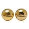 Logo Earrings Metal