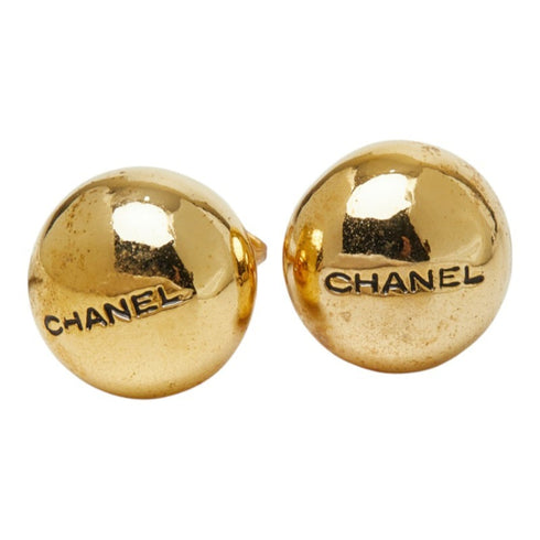 Logo Earrings Metal