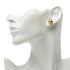 Logo Earrings Metal