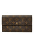 Sarah Wallet Monogram Canvas