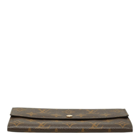 Sarah Wallet Monogram Canvas
