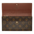 Sarah Wallet Monogram Canvas