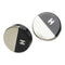 CC Logo Earrings Silver-Tone Metal Silver-Tone Metal