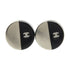 CC Logo Earrings Silver-Tone Metal Silver-Tone Metal