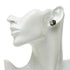 CC Logo Earrings Silver-Tone Metal Silver-Tone Metal