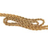CD Ribbon Tie Pendant Necklace Gold with Rhinestone