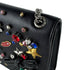 Classic Monogram Crossbody Bag Embellished Leather Medium