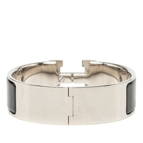 Bracelet Metal Black and Silver
