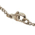CC Logo Chain Pendant Necklace Silver-Tone Metal