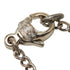 CC Logo Chain Pendant Necklace Silver-Tone Metal