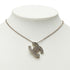 CC Logo Chain Pendant Necklace Silver-Tone Metal