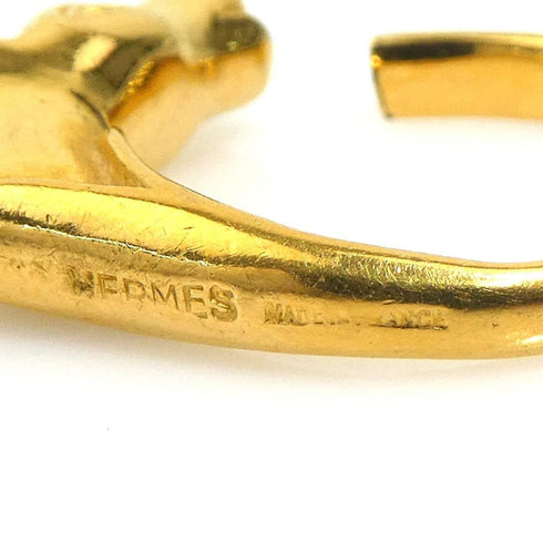 Cheval Horse Ring Metal Gold