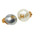 CC Logo Clip-On Earrings Gold-Tone Metal Gold-Tone Metal
