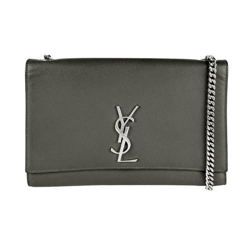 Classic Monogram Crossbody Bag Grainy Leather Medium