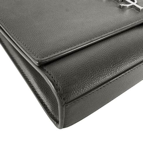 Classic Monogram Crossbody Bag Grainy Leather Medium
