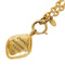 CC Logo Chain Pendant Necklace Metal