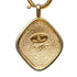 CC Logo Chain Pendant Necklace Metal
