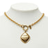 CC Logo Chain Pendant Necklace Metal