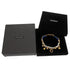 Pendant Necklace Metal Blue and Gold