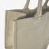 Book Tote Embossed Leather Small