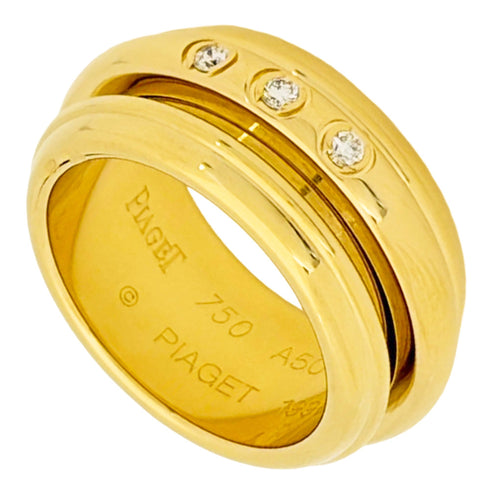 Possession Ring 18K Yellow Gold with Diamond