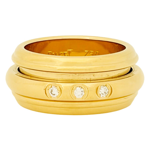 Possession Ring 18K Yellow Gold with Diamond