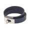 Bracelet Swift Leather Blue Navy