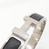 Click H Bracelet Black and Matte Silver