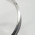 Click H Bracelet Black and Matte Silver