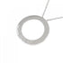 Pendant Necklace 18K White Gold With Diamond