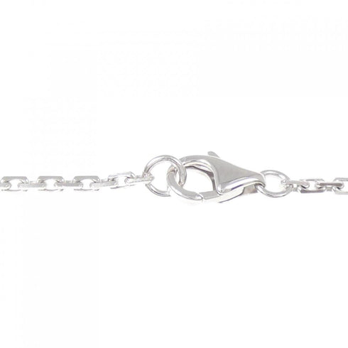 Pendant Necklace 18K White Gold With Diamond