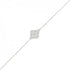 Sweet Alhambra Bracelet 18K White Gold